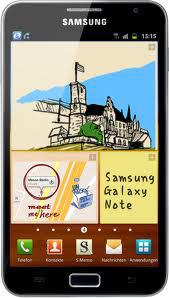 Смартфон Samsung Galaxy Note GT-N7000 Blue - Ноябрьск